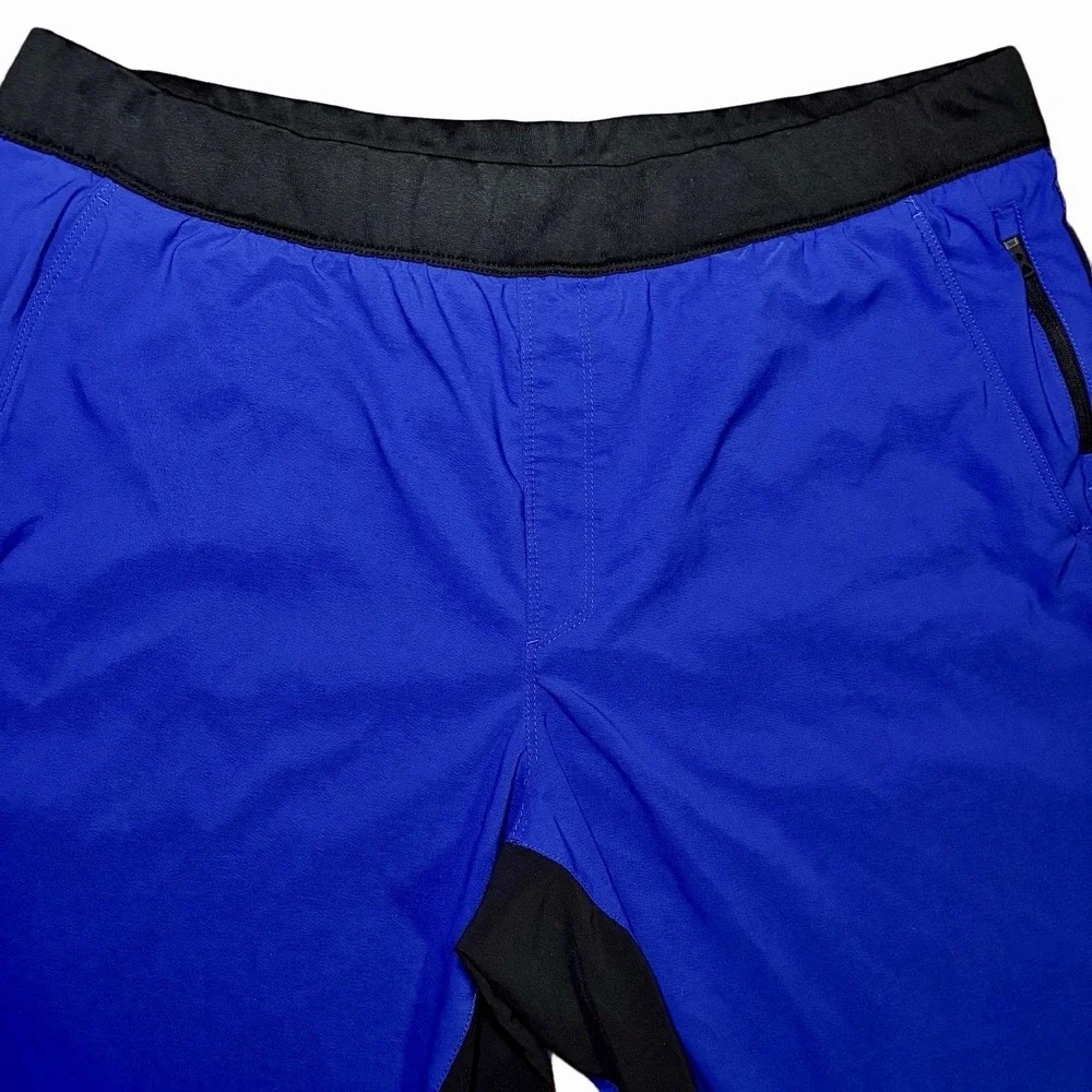 The North Face Mens Active Shorts Royal‎ Blue, No Liner, Zipper Pocket